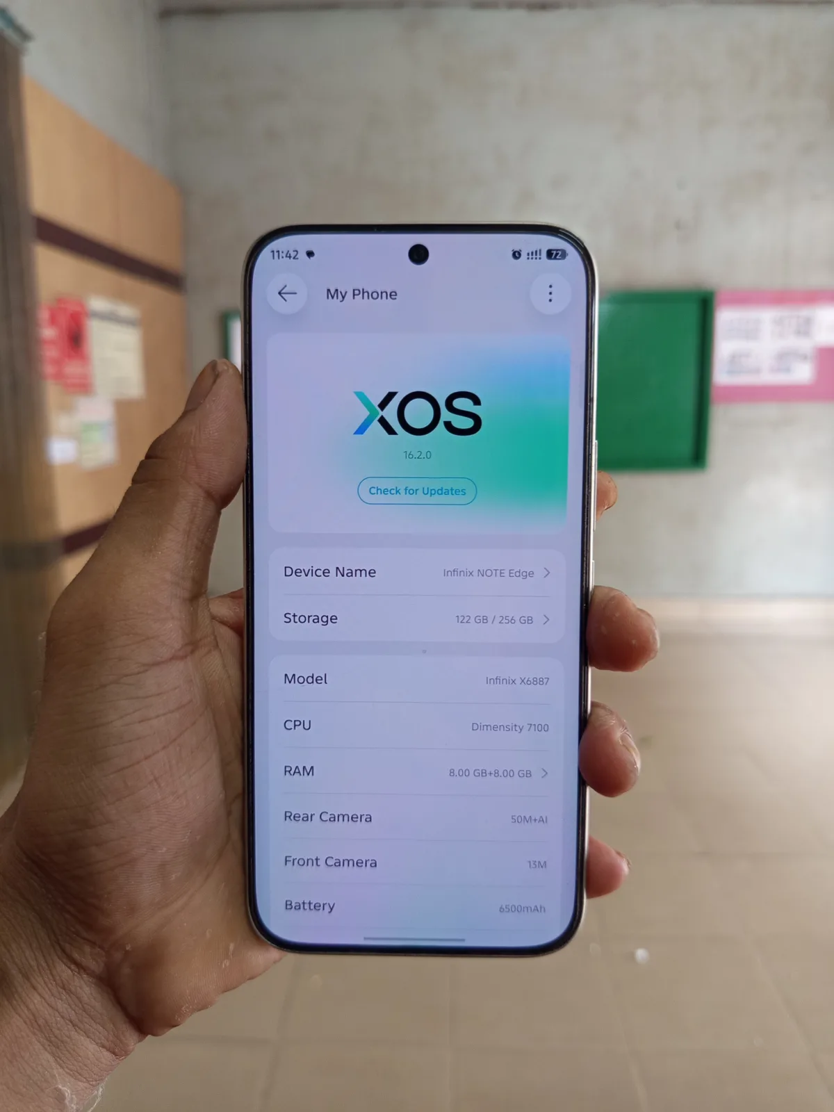 Infinix note edge 5g exchange only